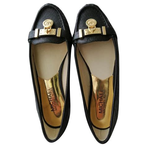 black michael kors flats